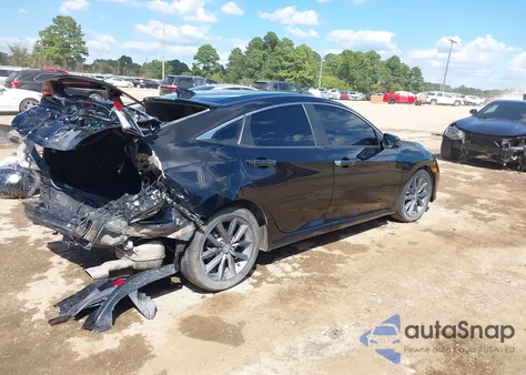 2019 Honda Civic Ex z USA, uszkodzony, nr VIN JHMFC1F31KX007928